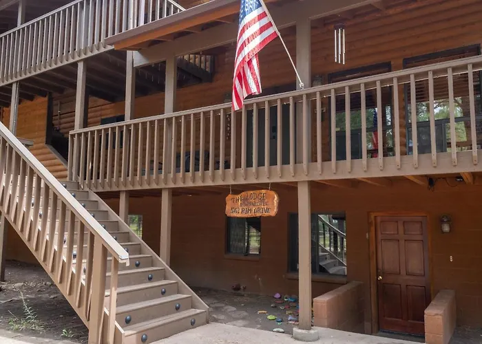 The Large Cabin, 17 Acres, Playground, Forest Access * Pinedale