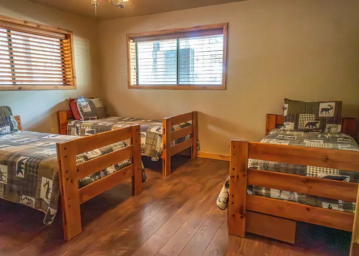 The Large Cabin, 17 Acres, Playground, Forest Access *